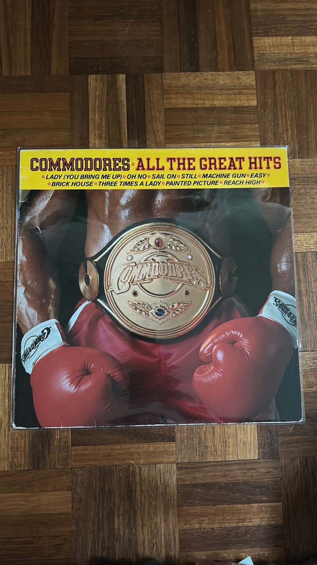 Vinyle 33 tours. Commodores. All the great hits., Ophalen of Verzenden, Zo goed als nieuw, 12 inch, Pop