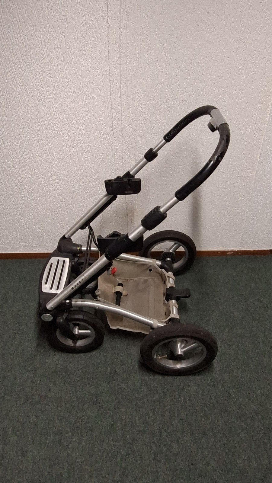 Mutsy kinderwagen met reiswieg en zitje, Ophalen, Combiwagen, Mutsy, Gebruikt