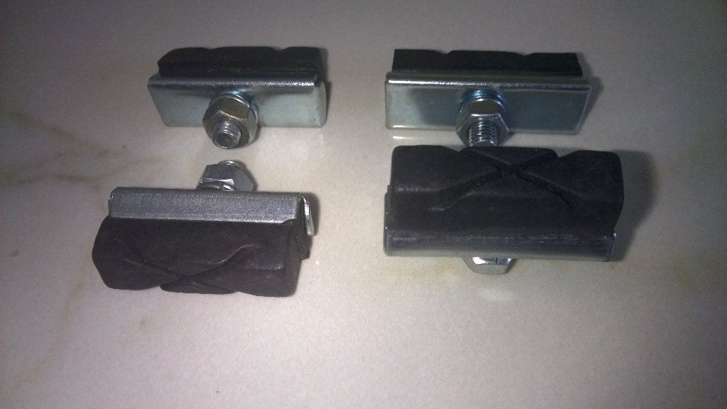 Nieuw  : 4 remblokjes, Fietsen en Brommers, Fietsaccessoires | Fietsgereedschap, Ophalen of Verzenden, Nieuw, Remgereedschap