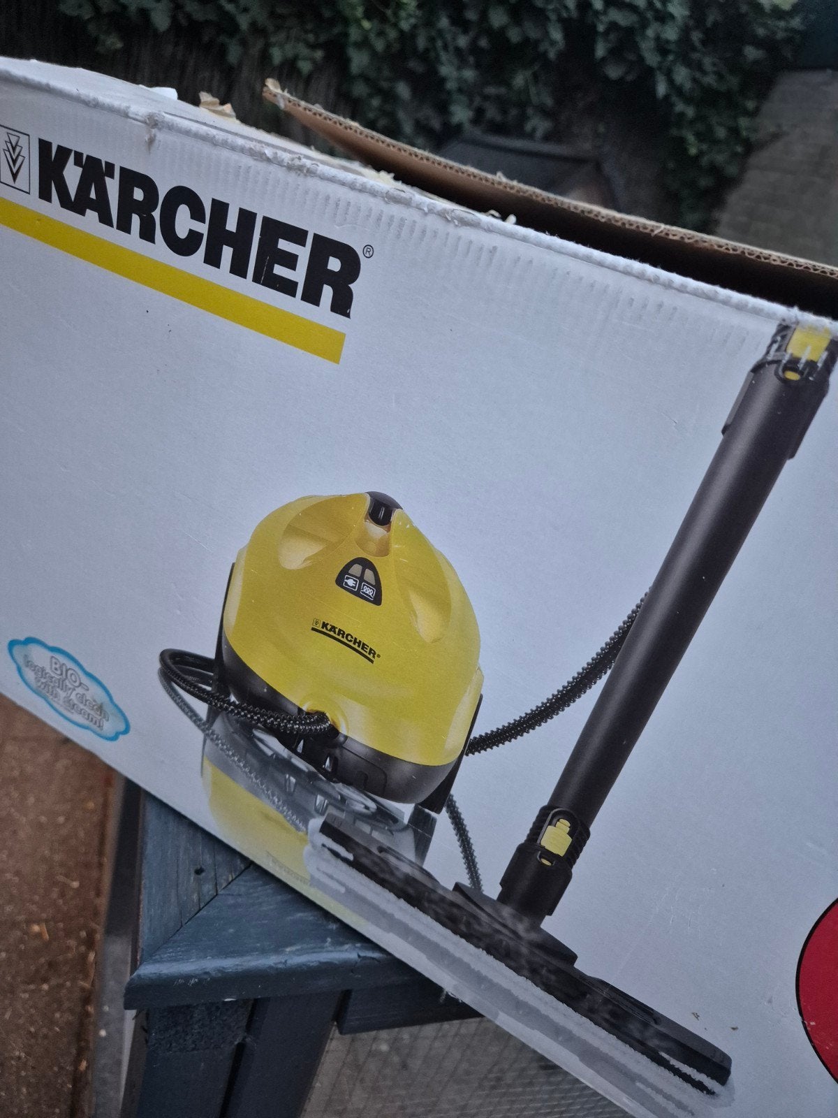 te koop stoomreiniger karcher, Witgoed en Apparatuur, Stoomapparaten, Ophalen, Gebruikt, Stoomreiniger