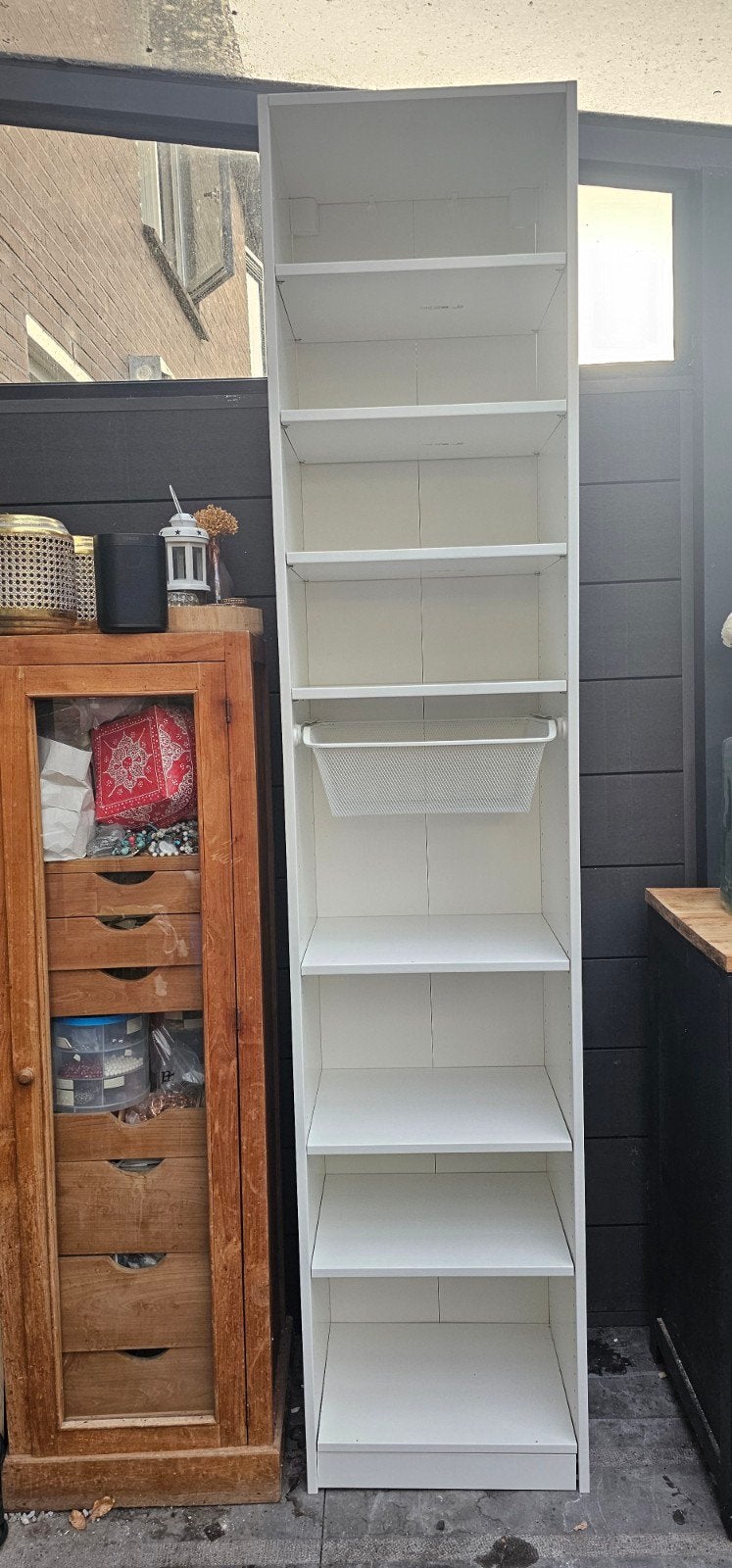 Pax basiselement wit 236x50x35, Ophalen, Met plank(en), Minder dan 50 cm, Modern, functioneel