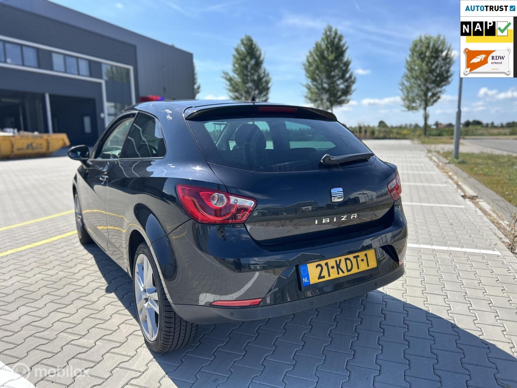 Seat Ibiza SC 1.4 Sport|CARPLAY|NAP|CRUISE CONTROL|, Auto's, Seat, Voorwielaandrijving, 86 pk, 40 €/maand, 4 cilinders