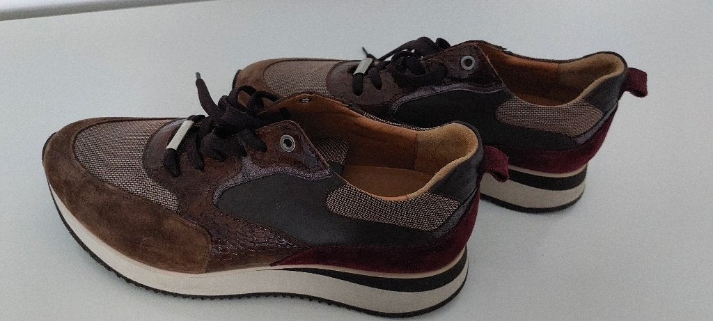 Footnotes damessneakers, Kleding | Dames, Schoenen, Bruin, Ophalen of Verzenden, Footnotes, Sneakers of Gympen