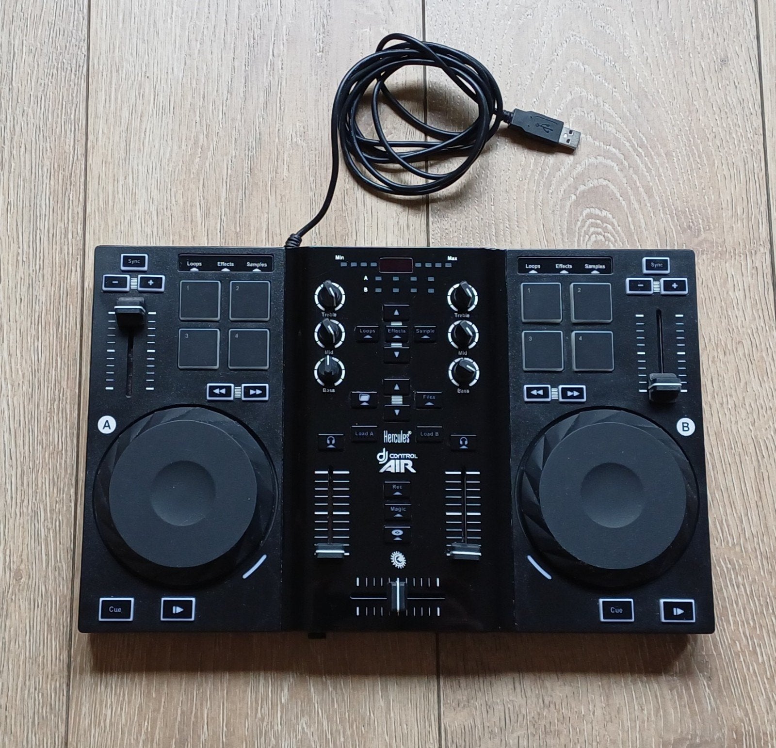 Hercules DJControl AIR DJ-controller volledig werkend, Ophalen of Verzenden, Gebruikt, Dj-set, Overige merken