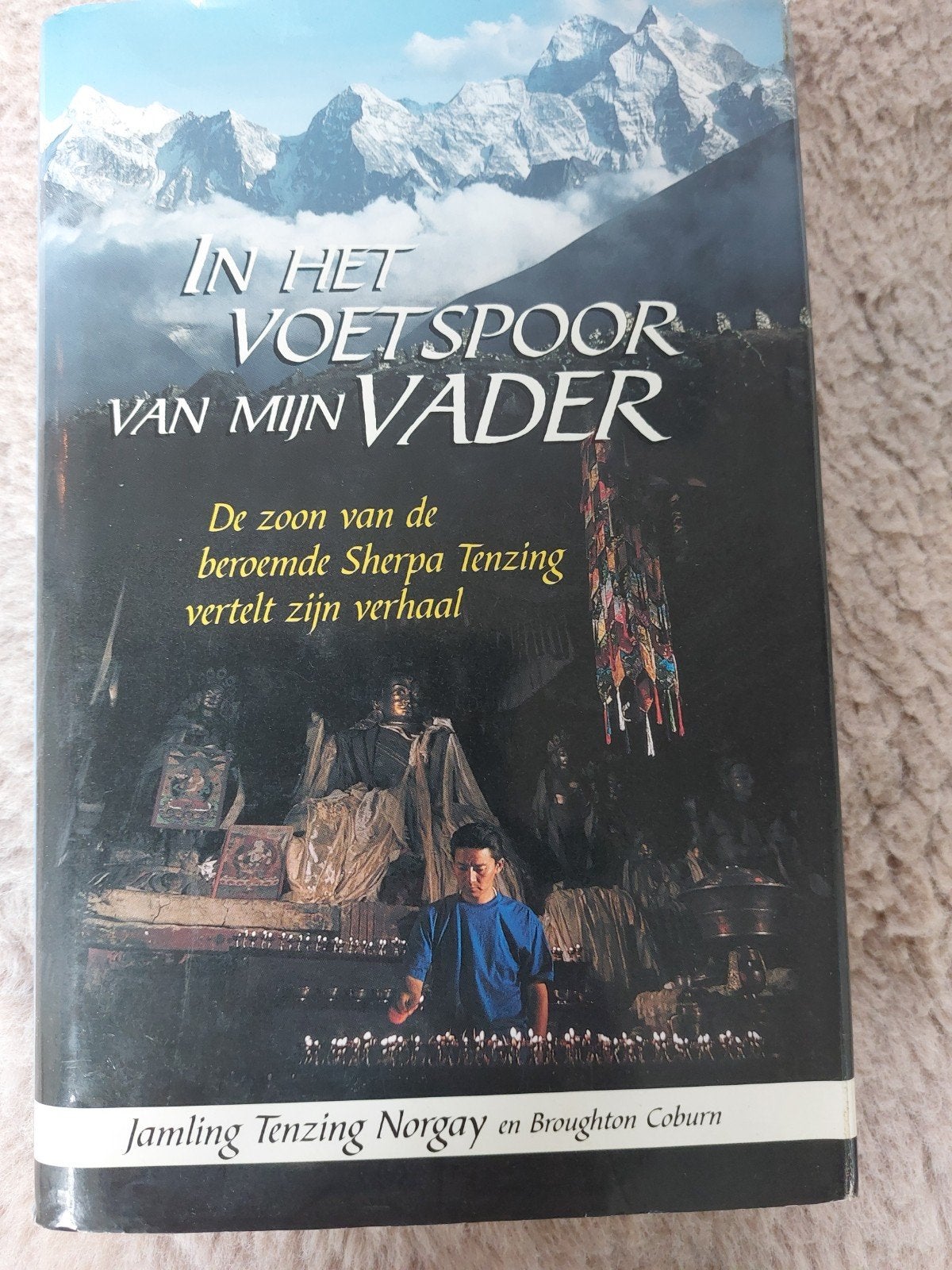 In het voetspoor van mijn vader - Sherpa Tenzing, Ophalen of Verzenden, Gelezen, Jamling Tenzing Norgay en Broughton Coburn, Sport