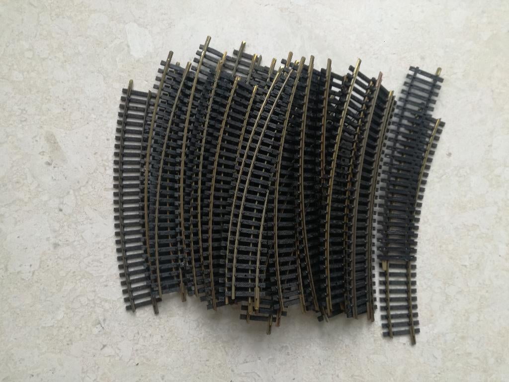 H0#198 Fleischmann Rails; 6001 6003 6005 6024 6030 6033 etc., Gebruikt, Gelijkstroom, Fleischmann, Rails