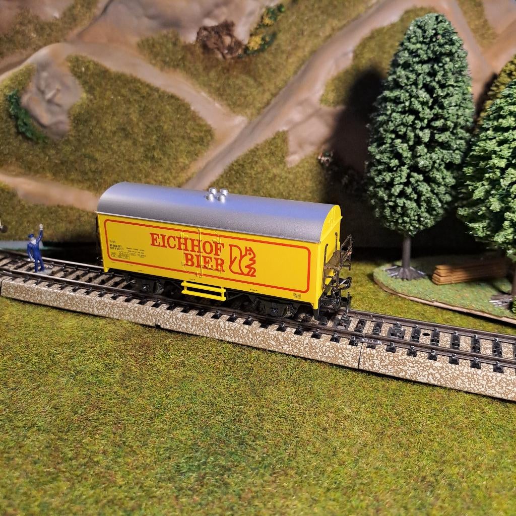 Marklin Koelwagen 4420 Eichenhof Bier (nieuwstaat) met OVP, Hobby en Vrije tijd, Modeltreinen | H0, Wisselstroom, Wagon, Ophalen of Verzenden