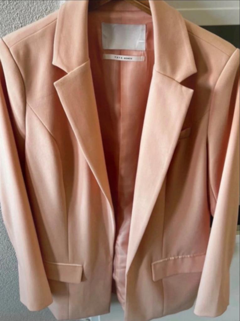Yaya zalmroze blazer maat S, Ophalen of Verzenden, Zo goed als nieuw, Jasje, Roze