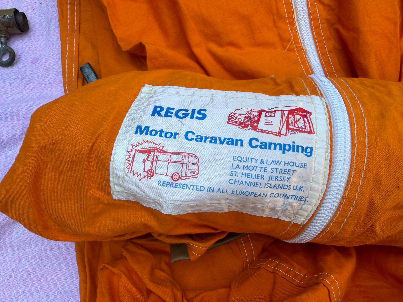 Volkswagen vw T1 Spijlbus bus tent Regis westfalia izgs, Caravans en Kamperen, Ophalen of Verzenden, Zo goed als nieuw