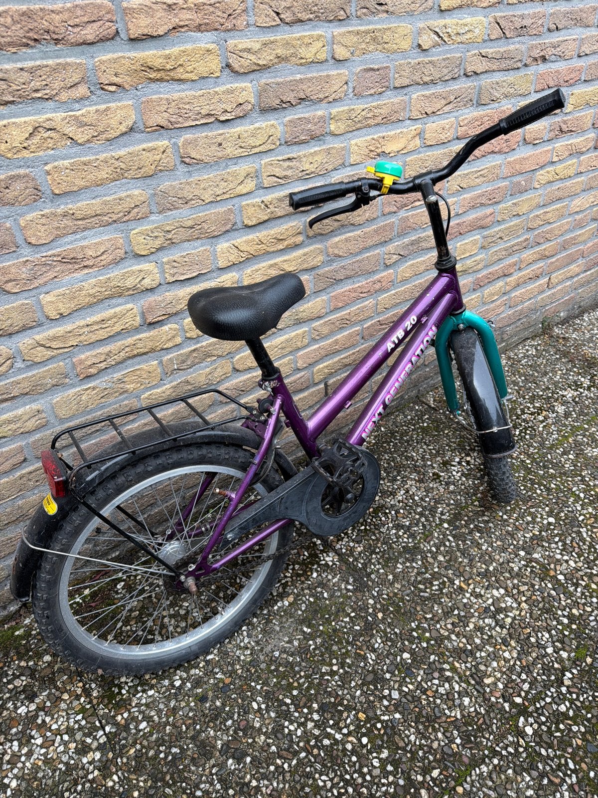 Kinderfiets ATB 20 Next Generation - Paars/Groen, Ophalen, Gebruikt, 16 tot 20 inch