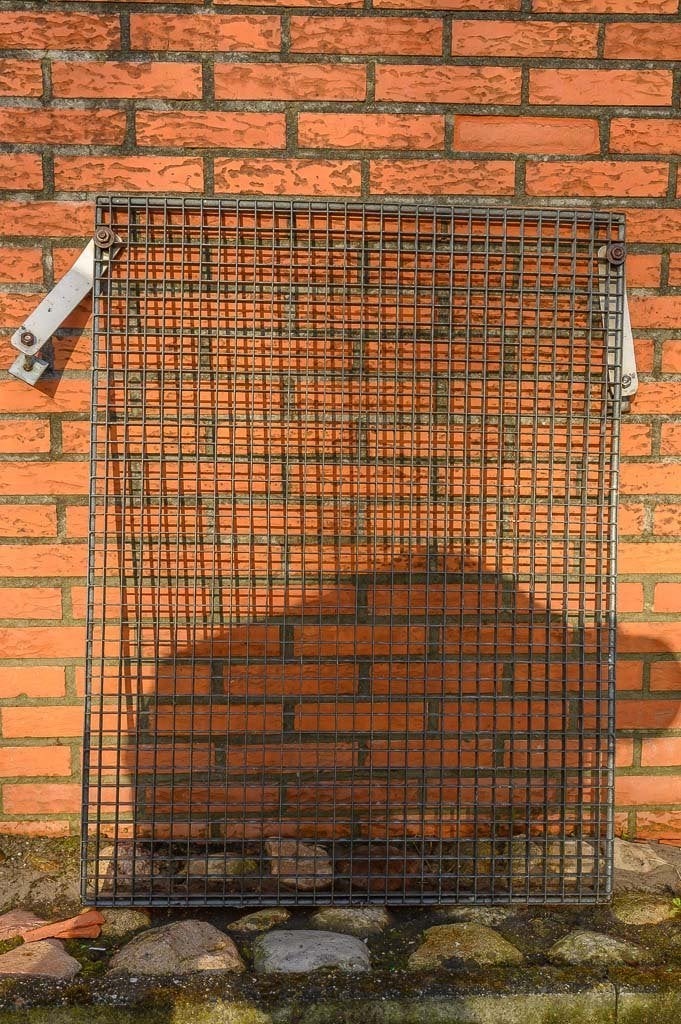 Gegalvaniseerd Metalen rooster/hekwerk, Doe-het-zelf en Verbouw, Ophalen, Gebruikt, IJzer
