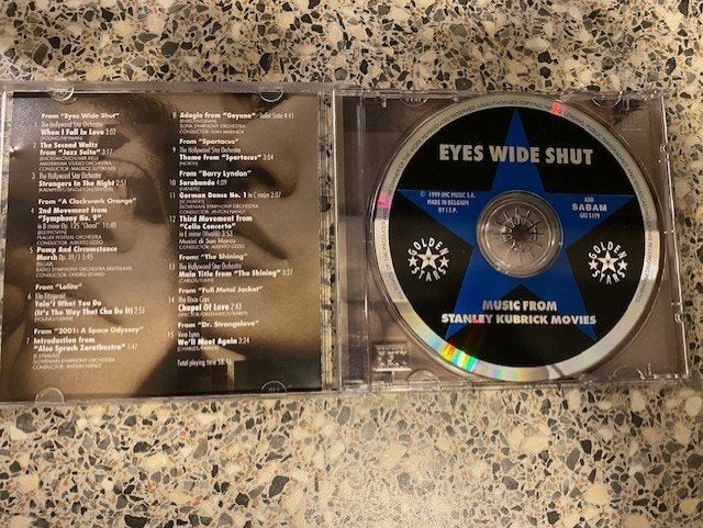 Eyes Wide Shut (Music from Stanley Kubrick Films), Compilatie, Ophalen of Verzenden, Zo goed als nieuw, Verzamelalbum