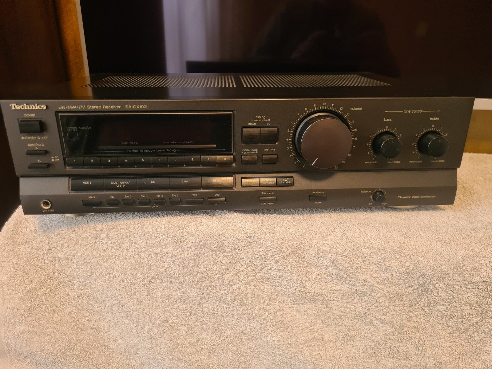 technics SA - GX 100L, Audio, Tv en Foto, Ophalen, Minder dan 60 watt, Overige merken