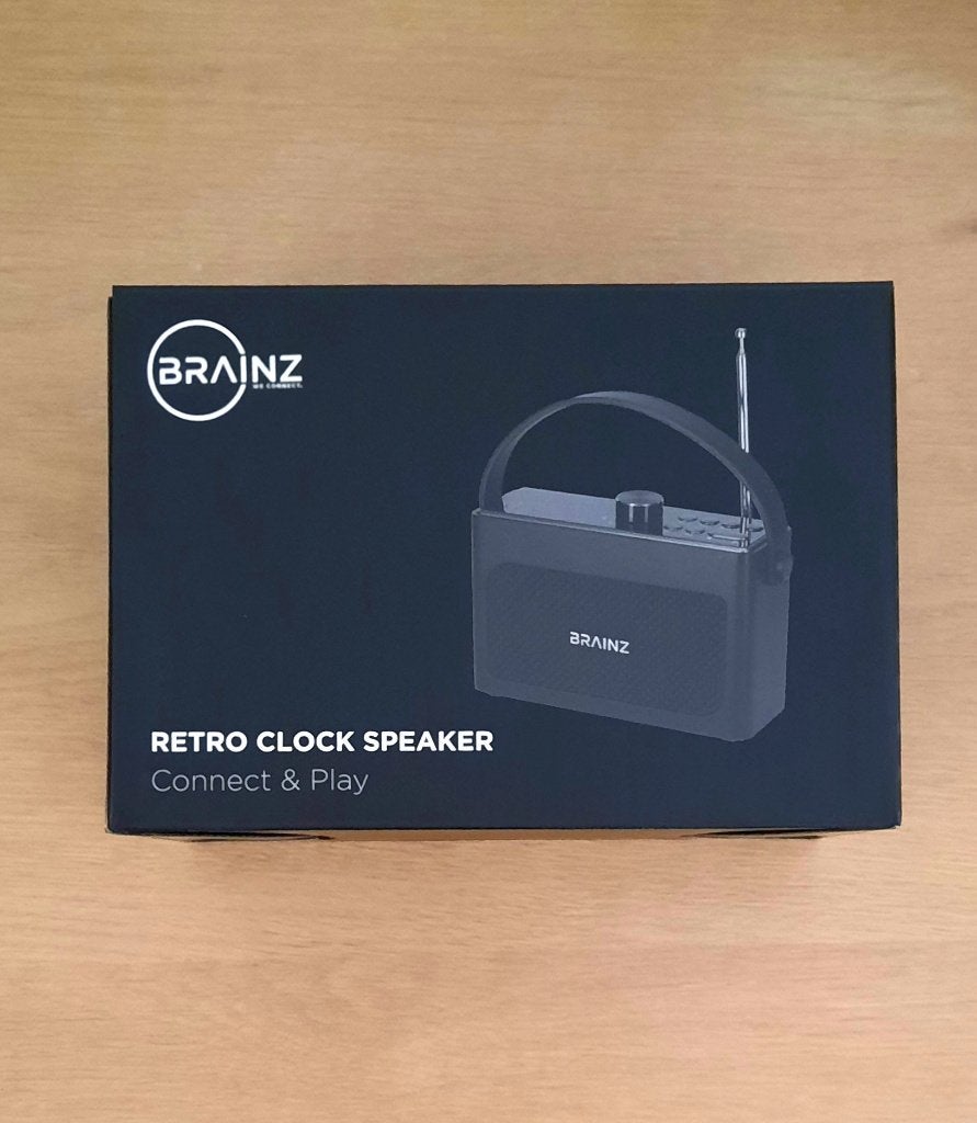 Nieuw BRAINZ Bluetooth Clock SPEAKER-TO-GO voor spel HITSTER, Overige merken, Bluetooth, Nieuw, Ophalen of Verzenden
