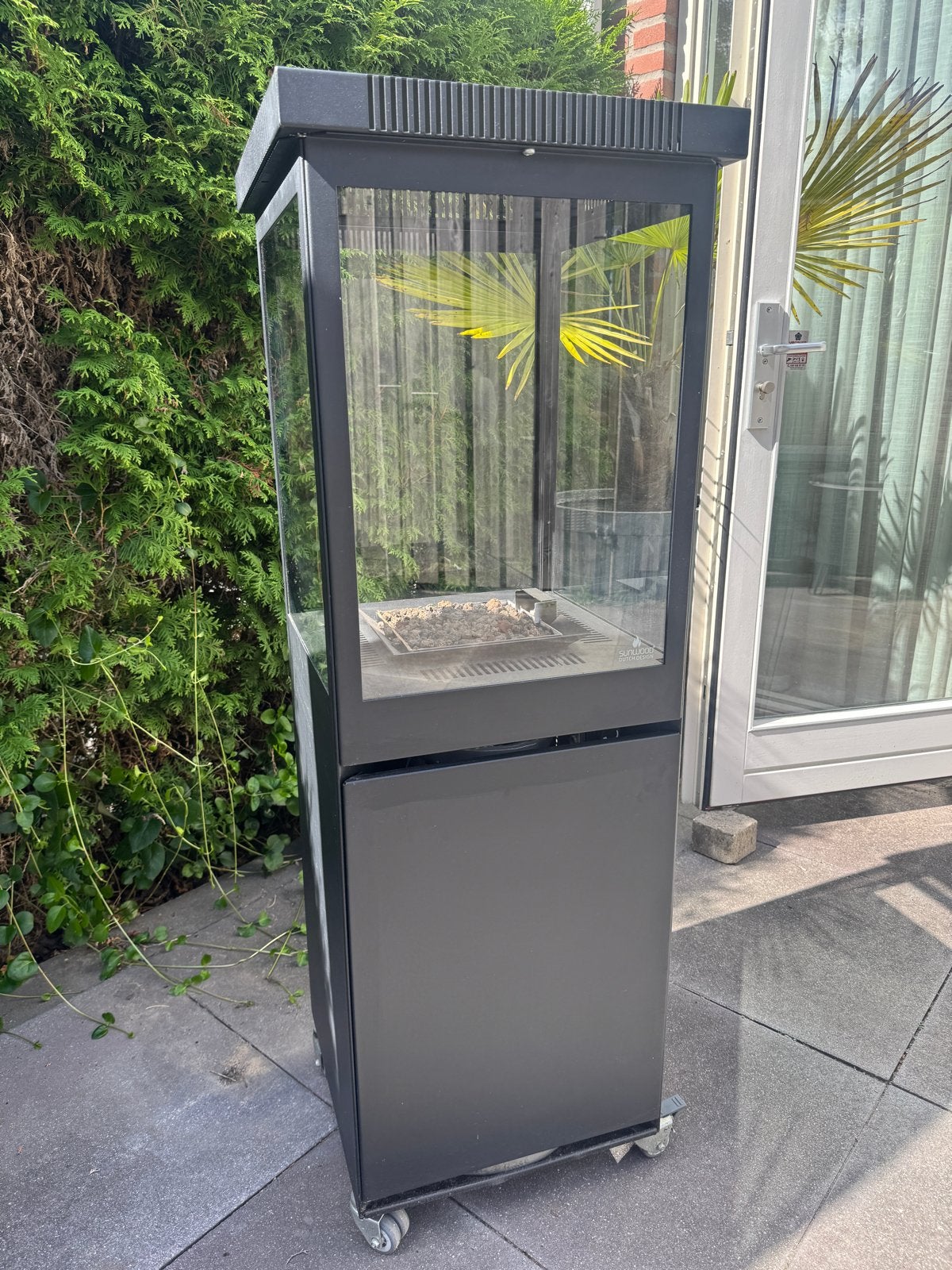 Sunwood Dutch Design Terrashaard op gas met hoes, Tuin en Terras, Ophalen, Gebruikt, Gas, Vloer