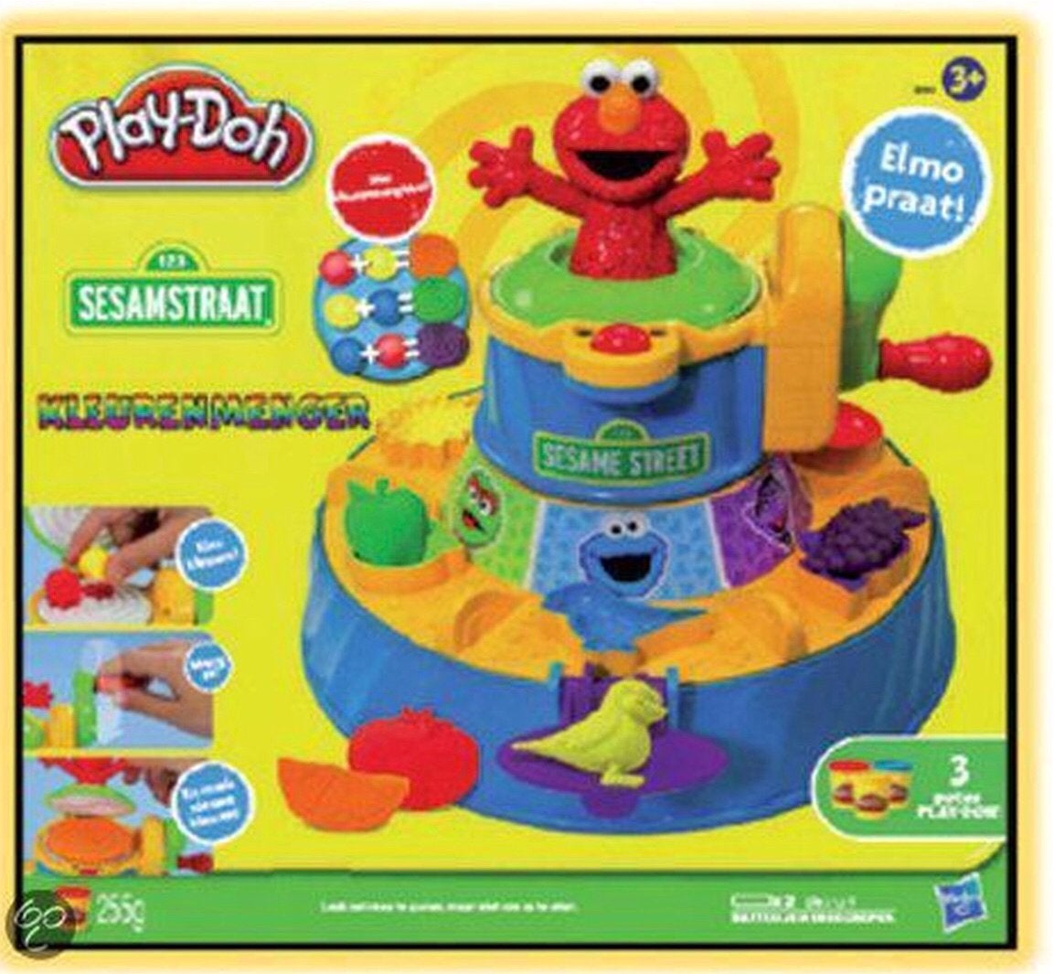 Play doh pratende elmo kleurenmenger, Kinderen en Baby's, Speelgoed | Educatief en Creatief, Ophalen of Verzenden, Gebruikt