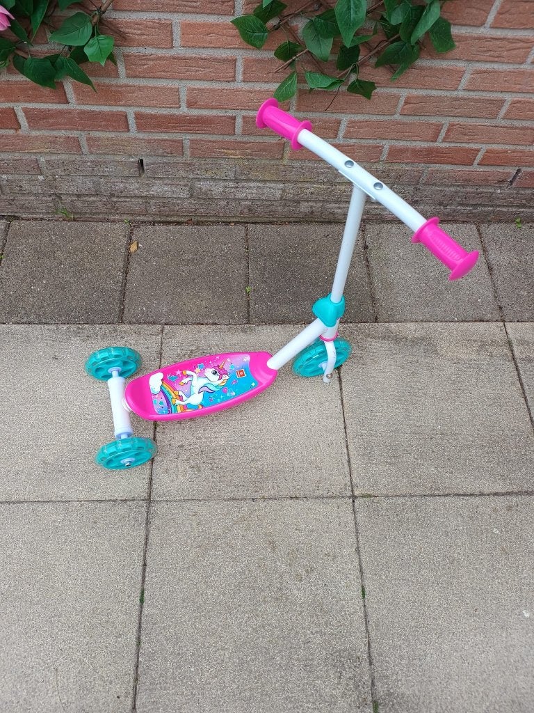 🩷 Meisjes unicorn step (driewielen) 🩷, Verstelbaar, Kinderen, Overige typen, Ophalen of Verzenden