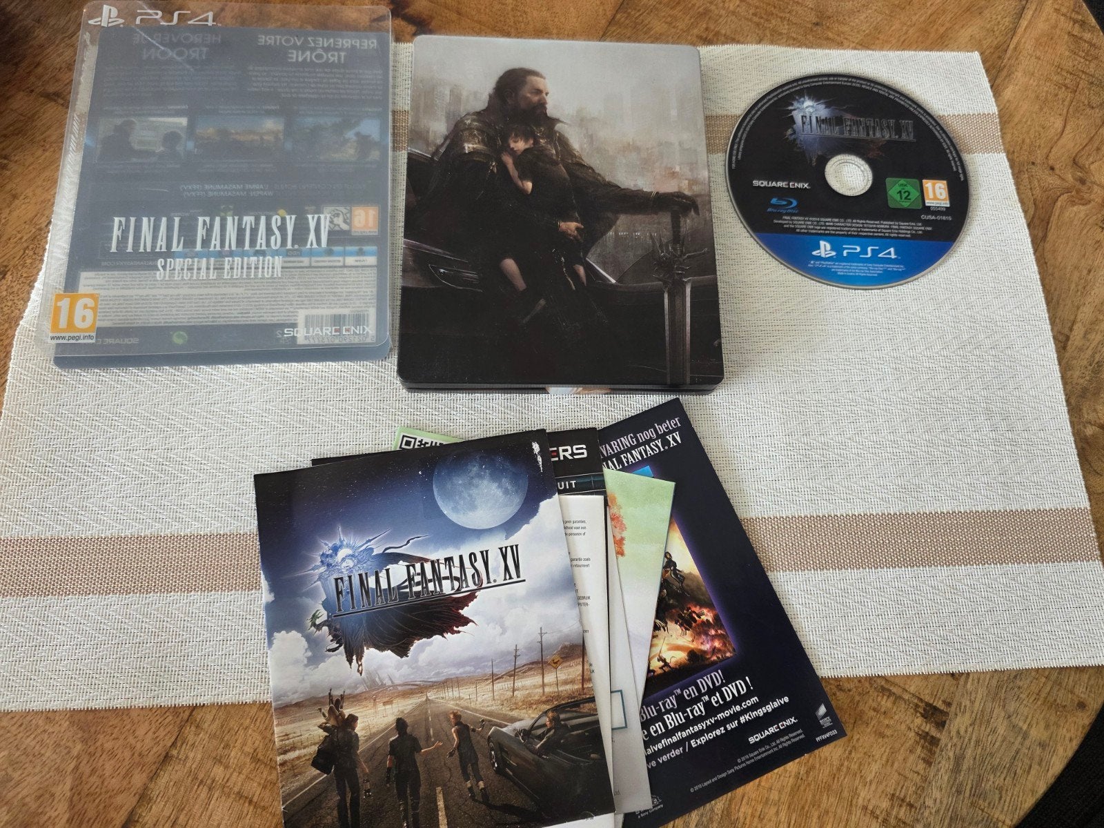 Final Fantasy XV Special Edition PS4, Ophalen of Verzenden, Zo goed als nieuw