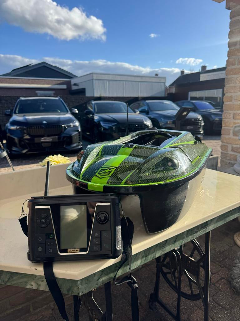 Prisma 3 Voerboot met GPS, Fishfinder, dieptemeter, led, Gebruikt, Overige typen, Jdhdj, Hshsh
