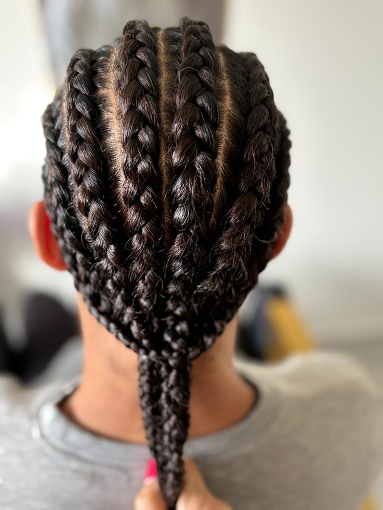 Haarvlechten braids, Ophalen of Verzenden, Zo goed als nieuw