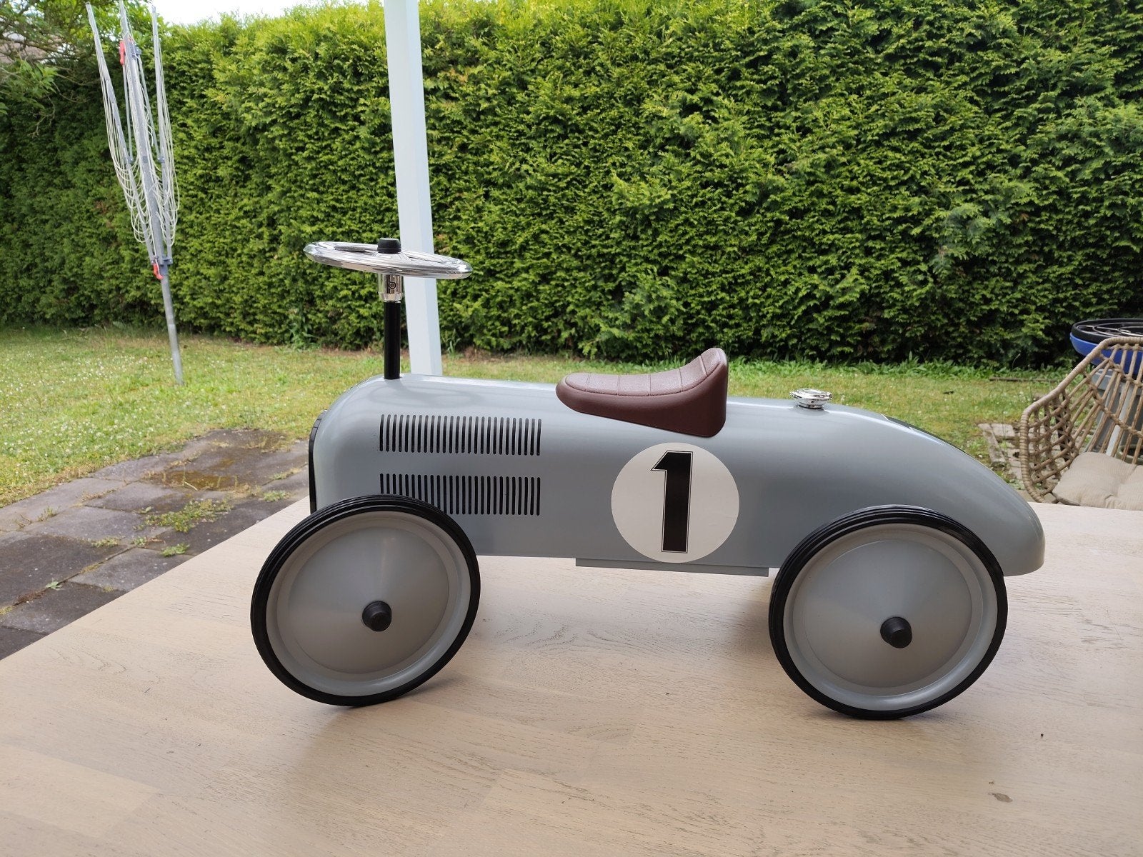 Loopauto retro, Ophalen, Gebruikt