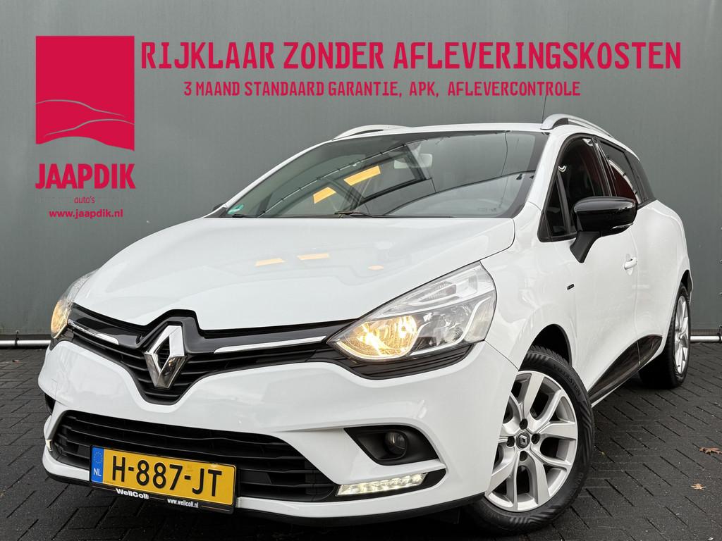 Renault Clio Estate BWJ 2018 1.2 TCe 120 PK Intens AUTOMAAT, Stof, Gebruikt, 4 cilinders, 635 kg