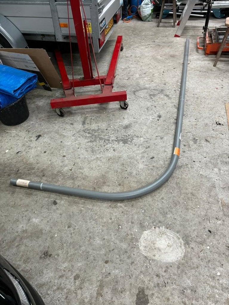 PVC Invoerbocht 50mm 1200x3000, Ophalen, Pvc, Nieuw, 40 tot 60 mm