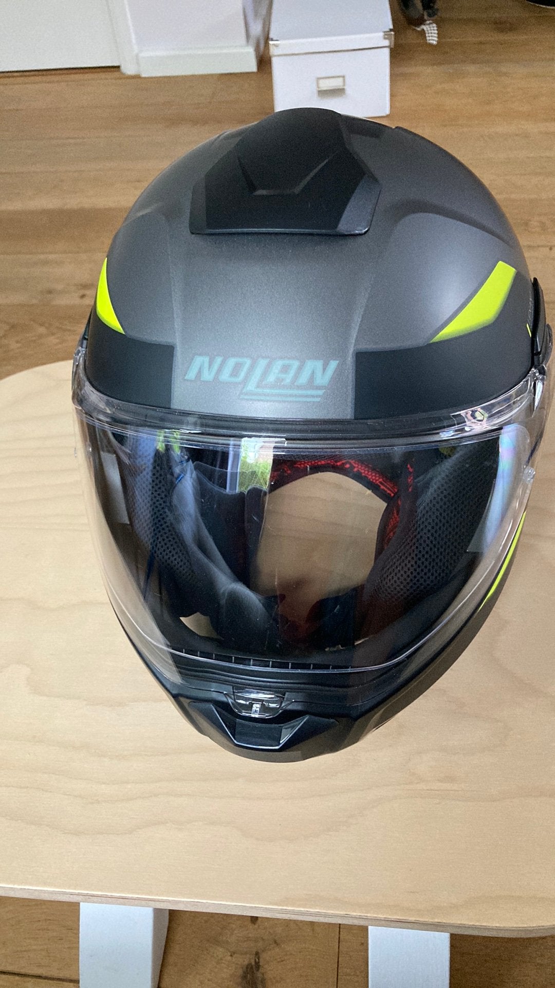 Nolan n90 / 3, Motoren, Kleding | Motorhelmen, Systeemhelm, Ophalen of Verzenden, Nieuw zonder kaartje, L