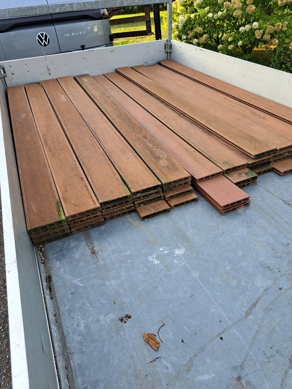 Composiet planken - Eenvoudig schoon te maken, Tuin en Terras, Terrasdelen en Vlonders, Ophalen, Gebruikt, Composiet
