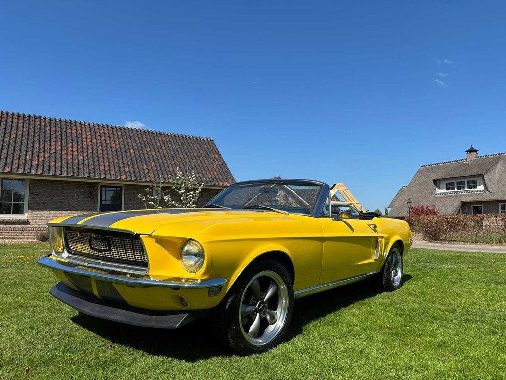 Ford - Mustang - 302 V8 - Automaat - Oldtimer 1968, Automaat, Cabriolet, Bedrijf, Ford