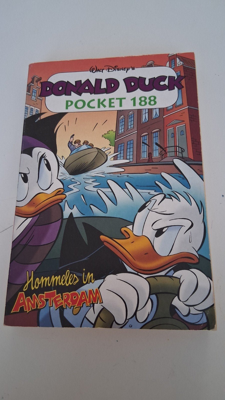 Donald Duck Pocket 188 - Hommeles in Amsterdam, Eén stripboek, Ophalen of Verzenden, Gelezen, Walt Disney