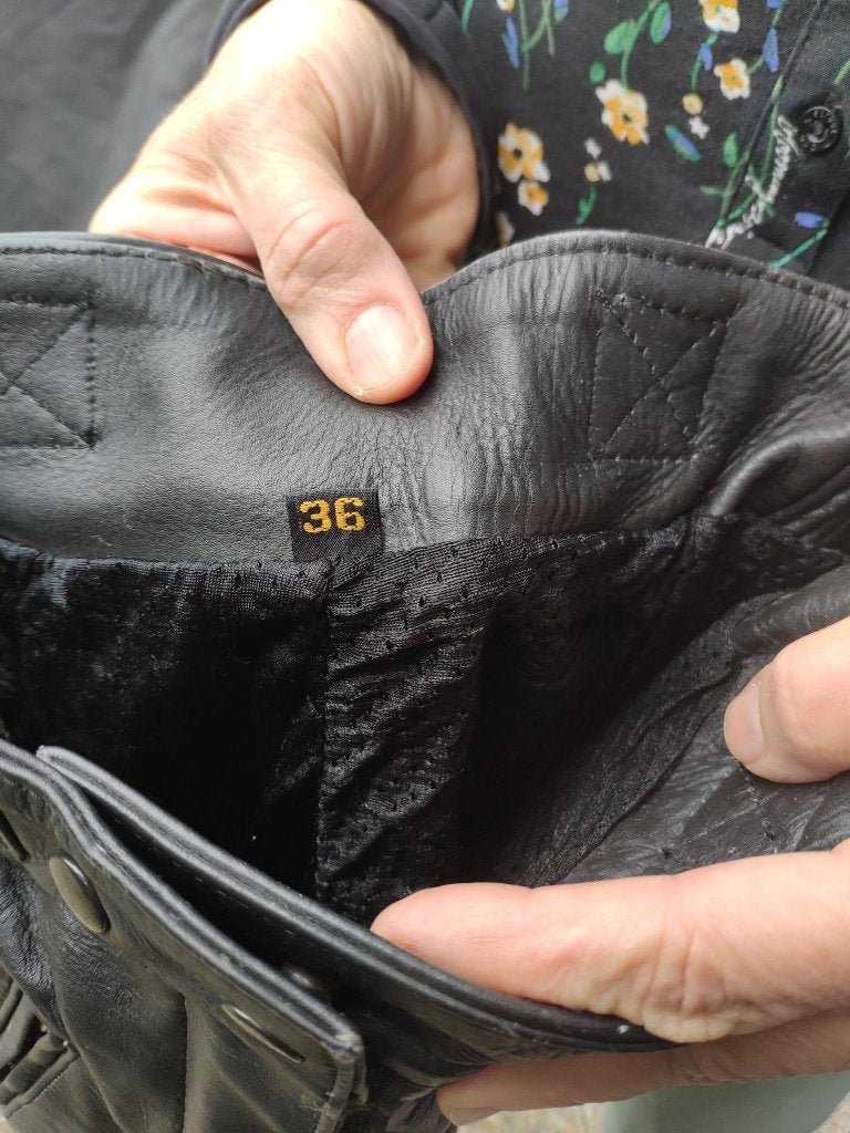 Motorcycle pants, Leather Small, Ophalen, Tweedehands, Dames, Broek | leer