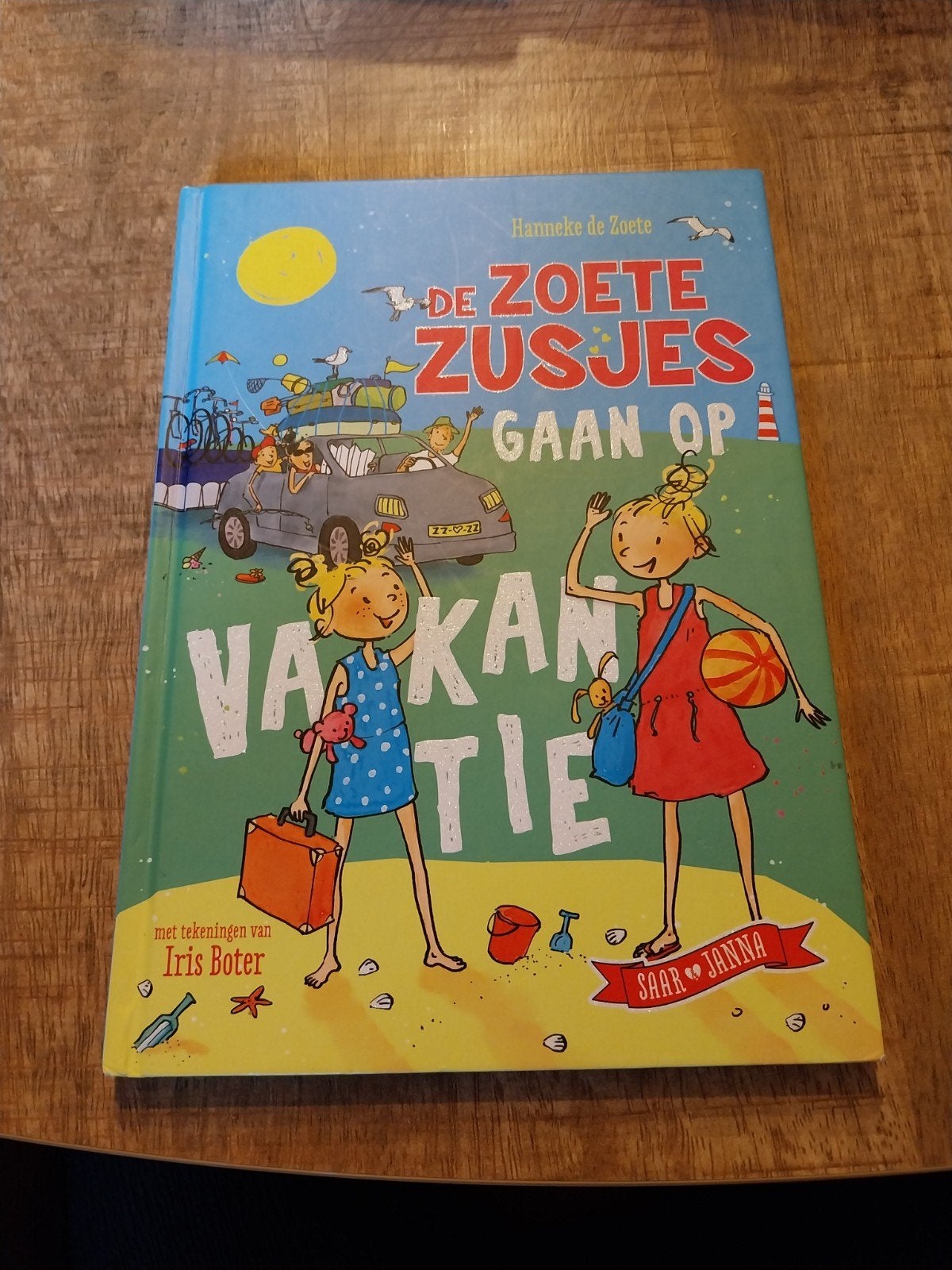 de zoete zusjes gaan op vakantie, Fictie, Hanneke de Zoete, Ophalen, Gelezen