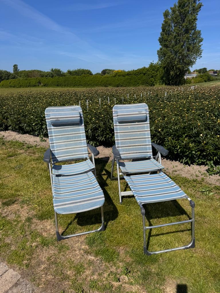 Crespo stoelen, Ophalen of Verzenden, Zo goed als nieuw, Campingstoel