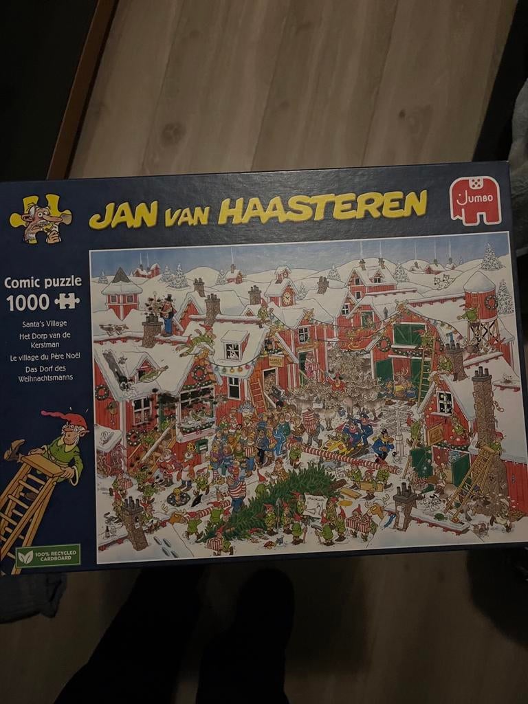 Jan van Haasteren puzels 1000 stukjes, Ophalen of Verzenden, 500 t/m 1500 stukjes, Zo goed als nieuw