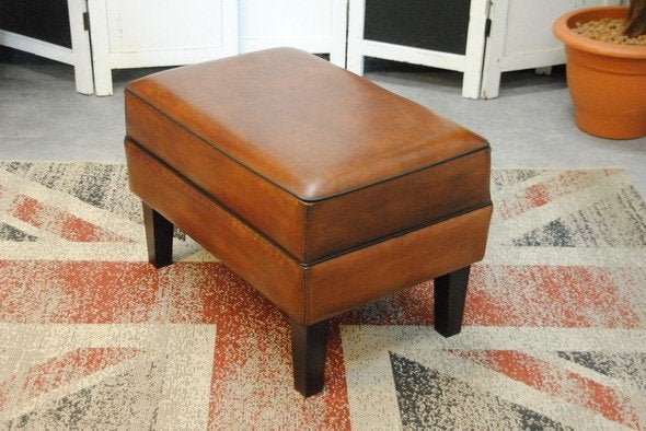 schapenleren hocker, Ophalen, Minder dan 50 cm, 50 tot 75 cm, Nieuw