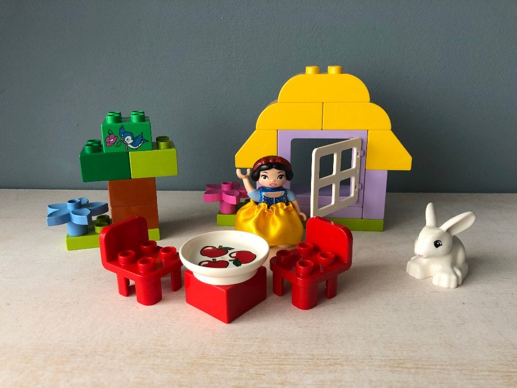 Lego Duplo 6152 Sneeuwwitje, Ophalen of Verzenden, Zo goed als nieuw, Complete set, Compleet