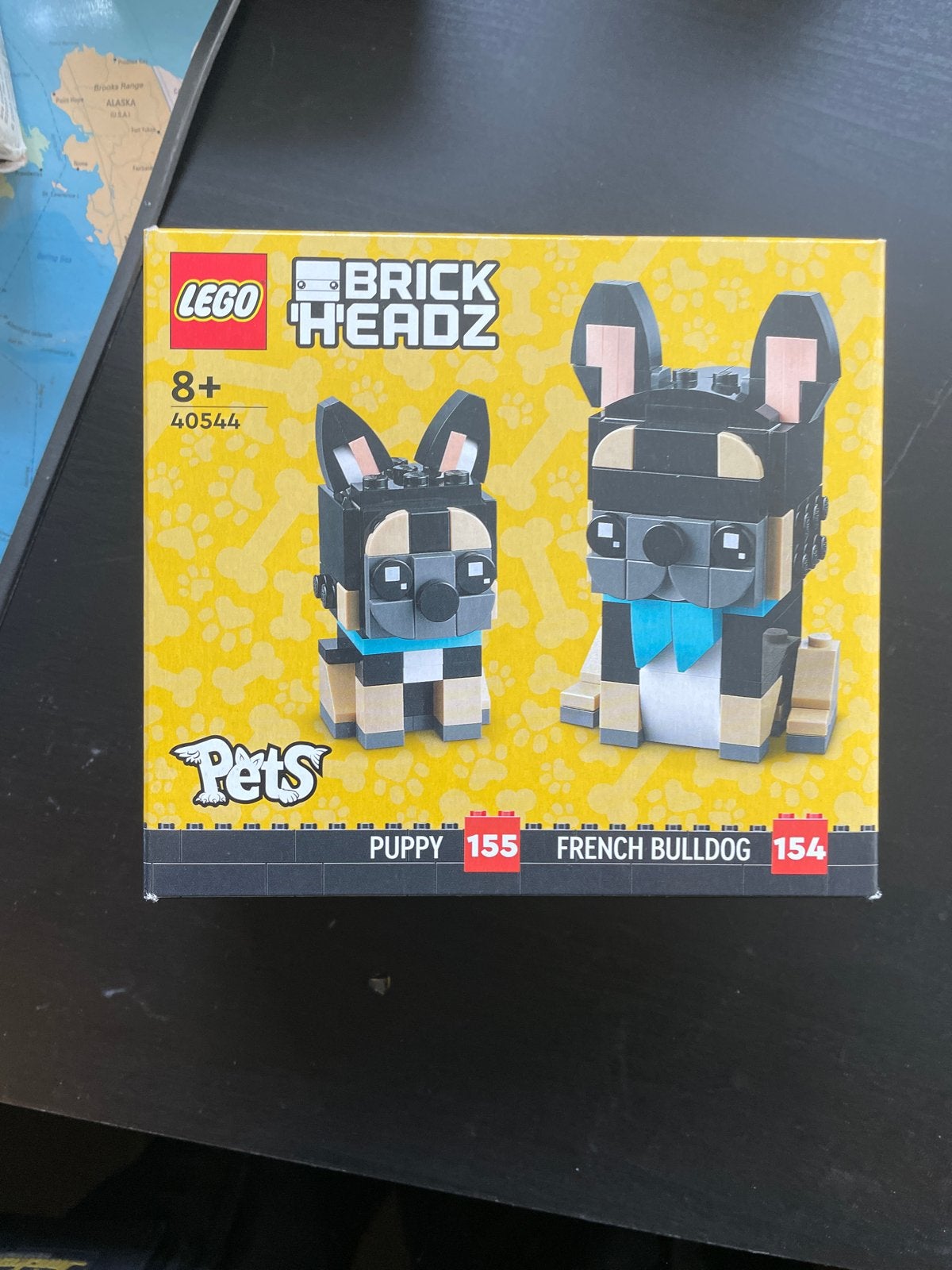 LEGO BrickHeadz Franse Bulldog & Puppy 40544, Ophalen of Verzenden, Nieuw, Overige merken