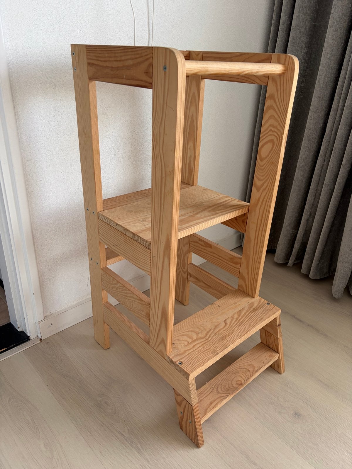 Houten kinder leertoren, Ophalen, Gebruikt, Hout