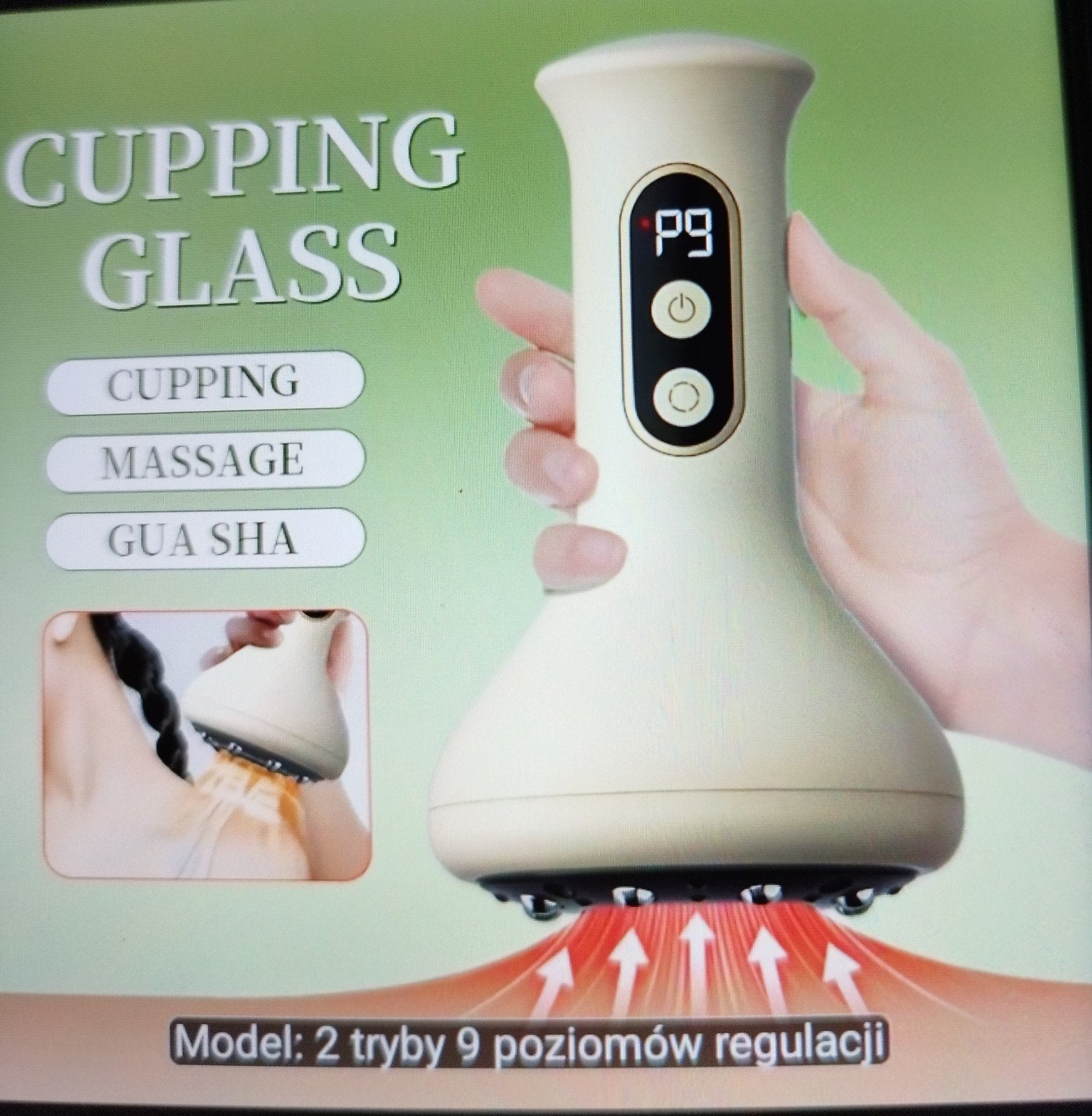 Elektrisch Cupping Massageapparaat met Warmte & Gua Sha, Ophalen of Verzenden