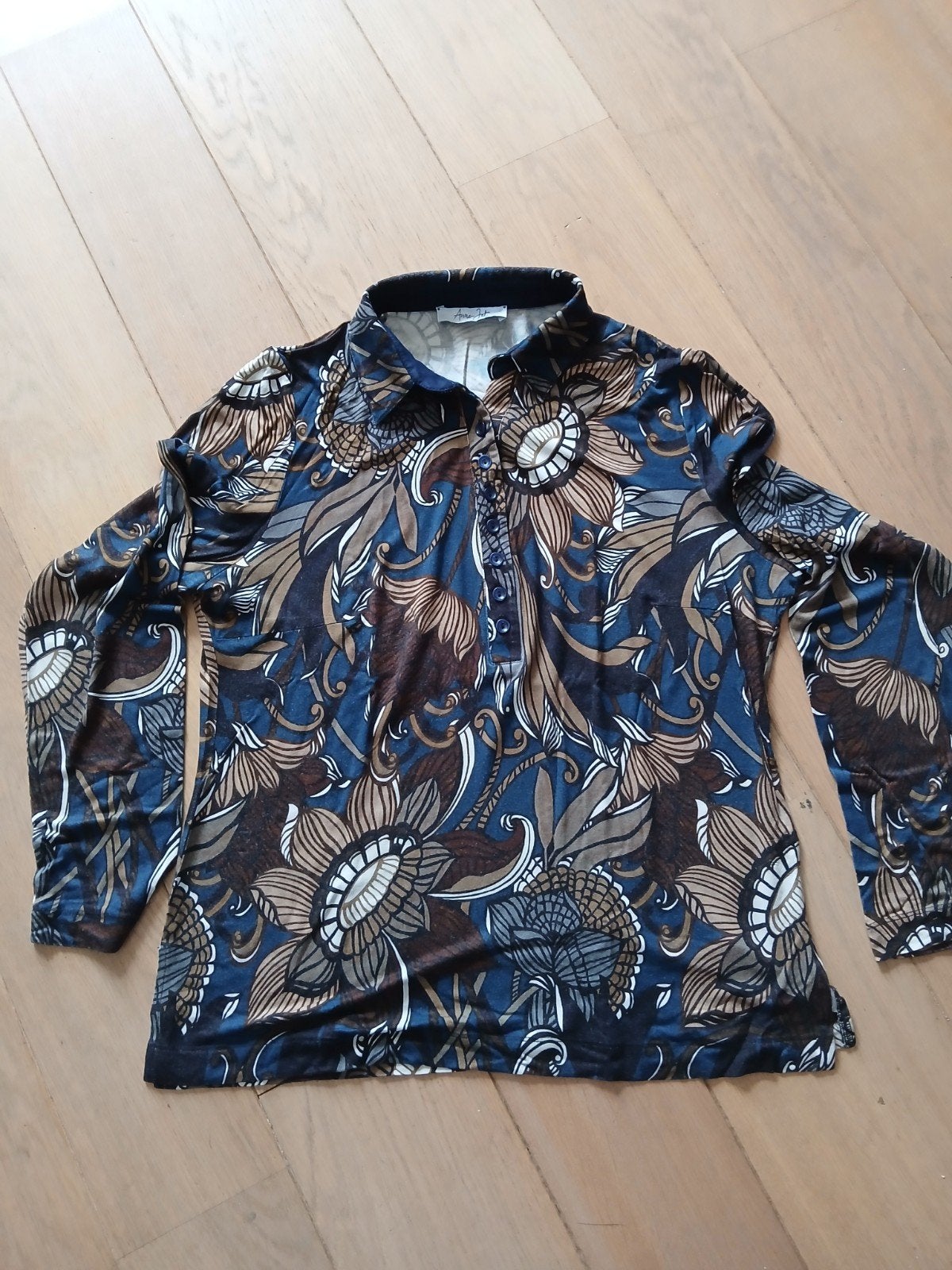 Anne-Jet polo, maat 42, Kleding | Dames, Anne-Jet, Ophalen of Verzenden, Zo goed als nieuw, Lange mouw