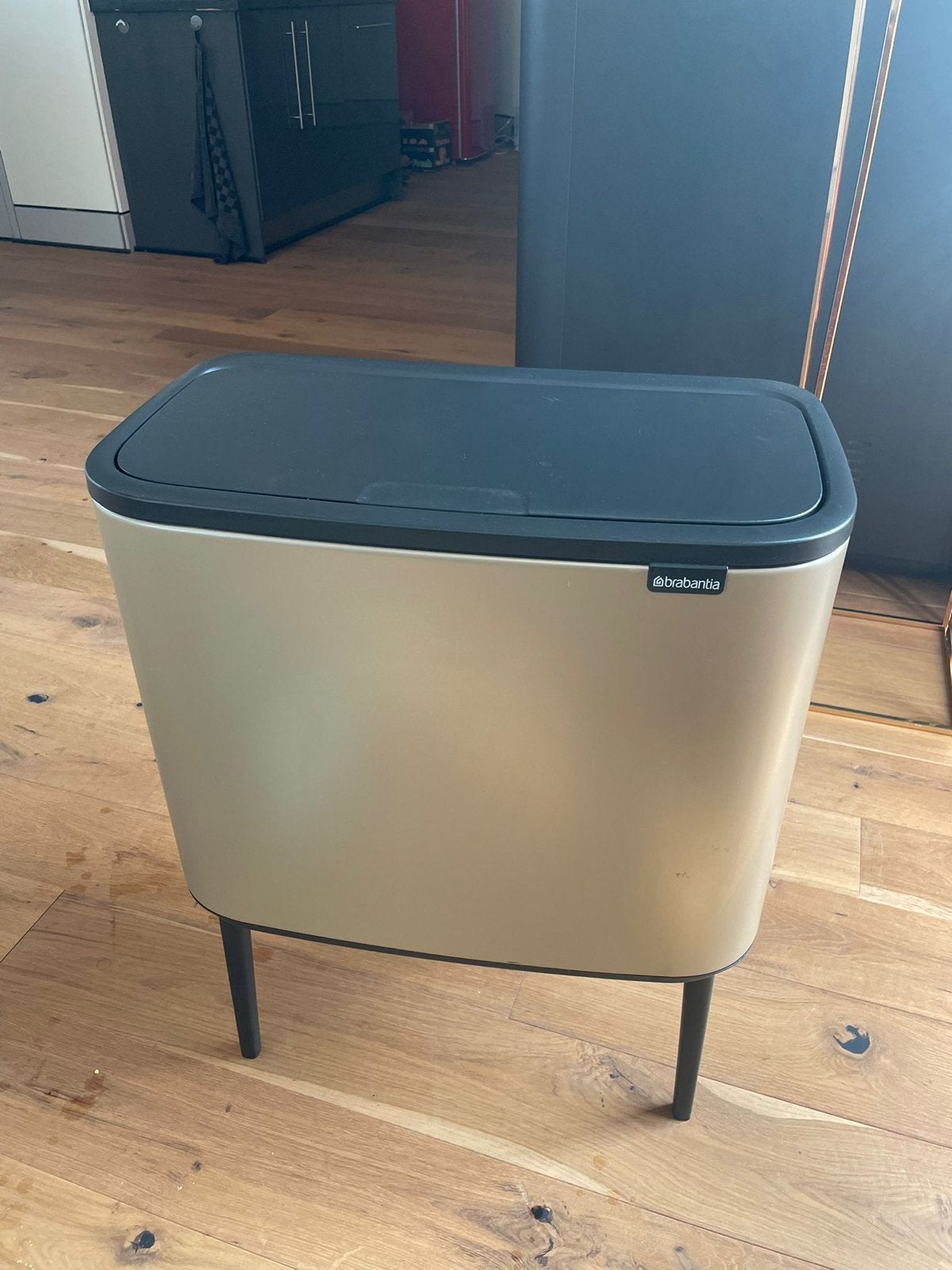 Brabantia Bo Touch Bin Prullenbak - 3 x 11 Liter, Huis en Inrichting, Woonaccessoires | Prullenbakken, Ophalen, 50 – 75, Zo goed als nieuw