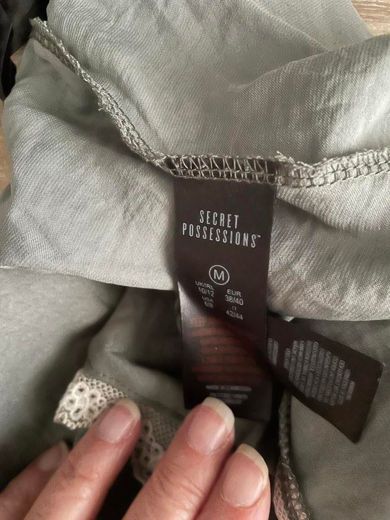 Secret Possessions shortje met kant, Ophalen of Verzenden, Groen, Broekje of Short