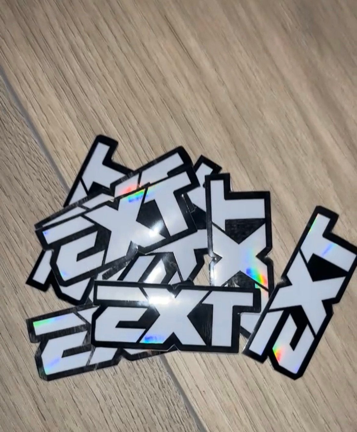 Etx holographic stickers, Auto diversen, Ophalen of Verzenden