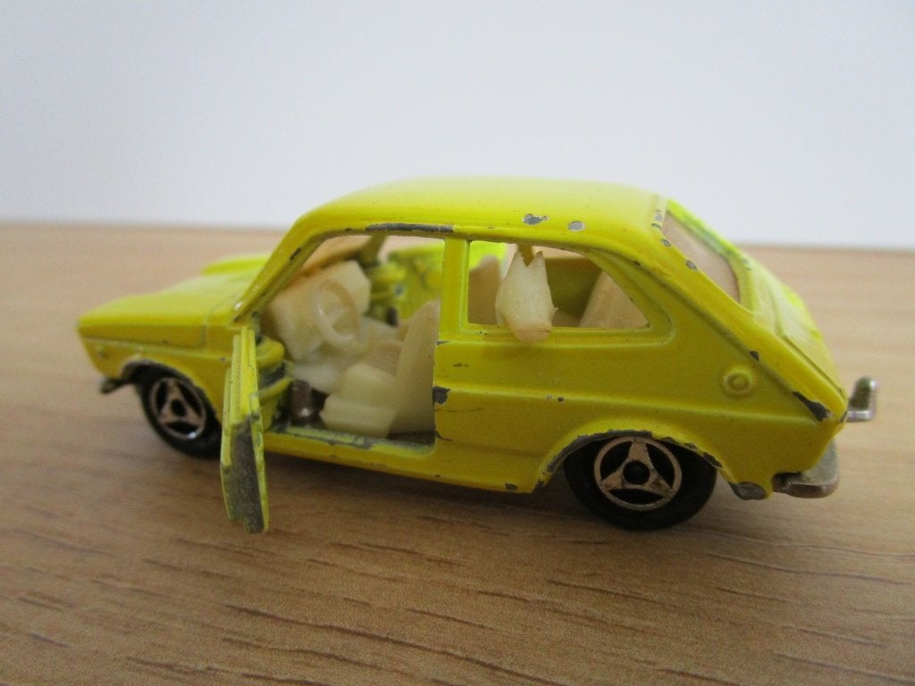 Majorette Fiat 127 Geel, Ophalen, Gebruikt, Auto