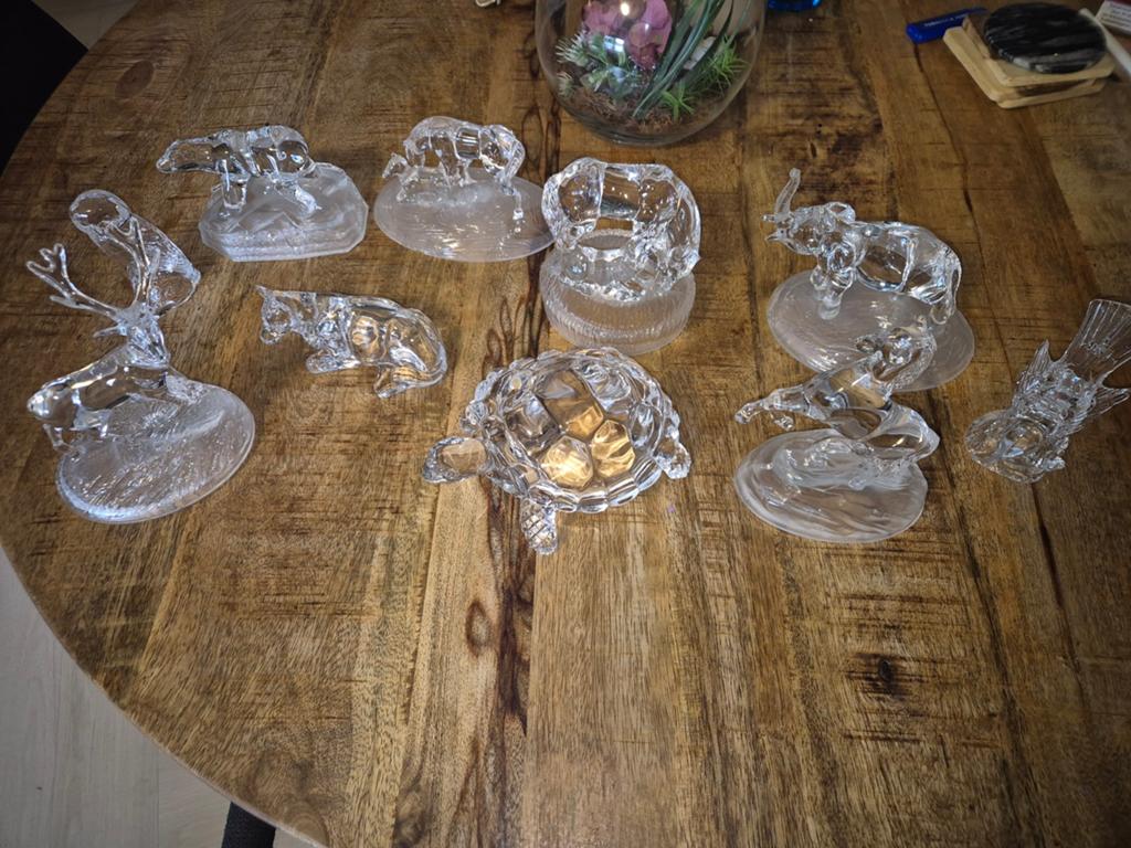Cristal D'Arques dierenbeelden, Antiek en Kunst, Ophalen of Verzenden