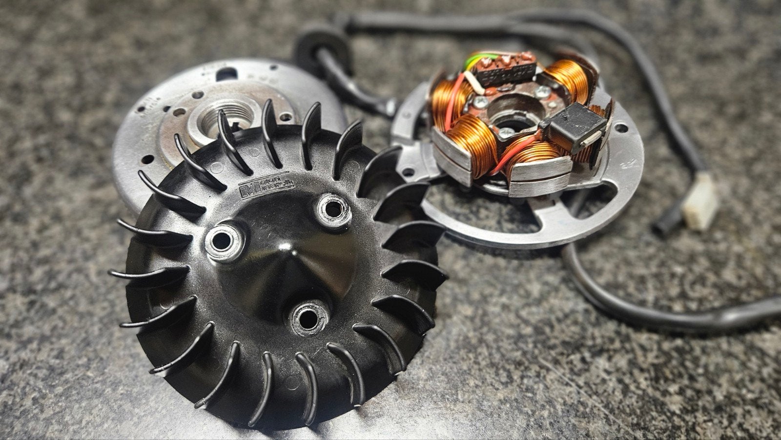 Minarelli Horizontaal Ducati Energia Ontsteking set AC/LC, Ophalen of Verzenden, Zo goed als nieuw, Blok, Yamaha