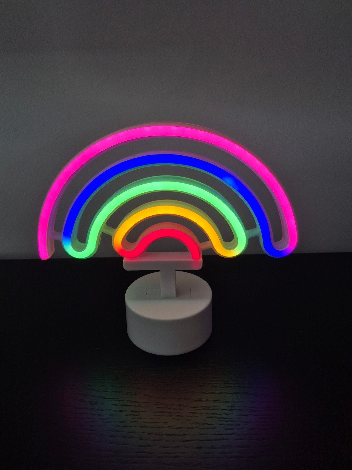 Regenboog LED Lamp, Ophalen of Verzenden, Zo goed als nieuw