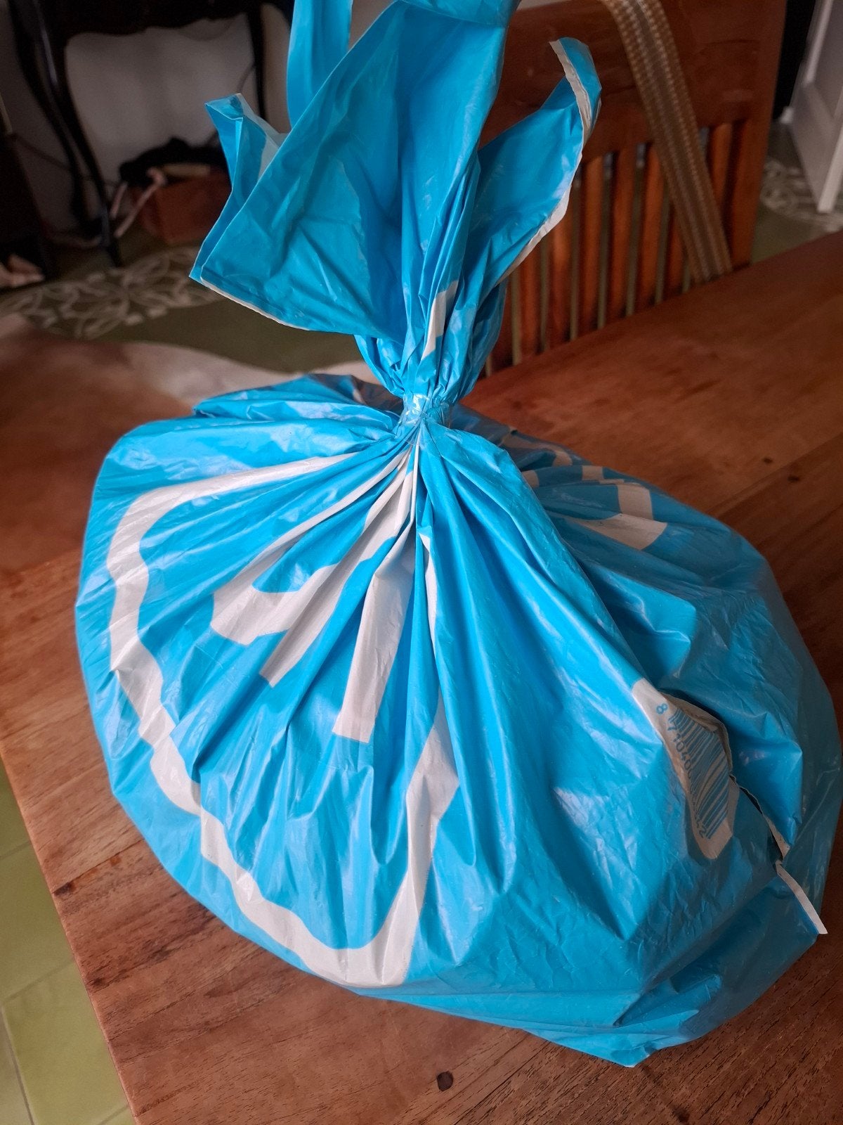 Zak met kurken voor creatieve projecten, Ophalen, Gebruikt