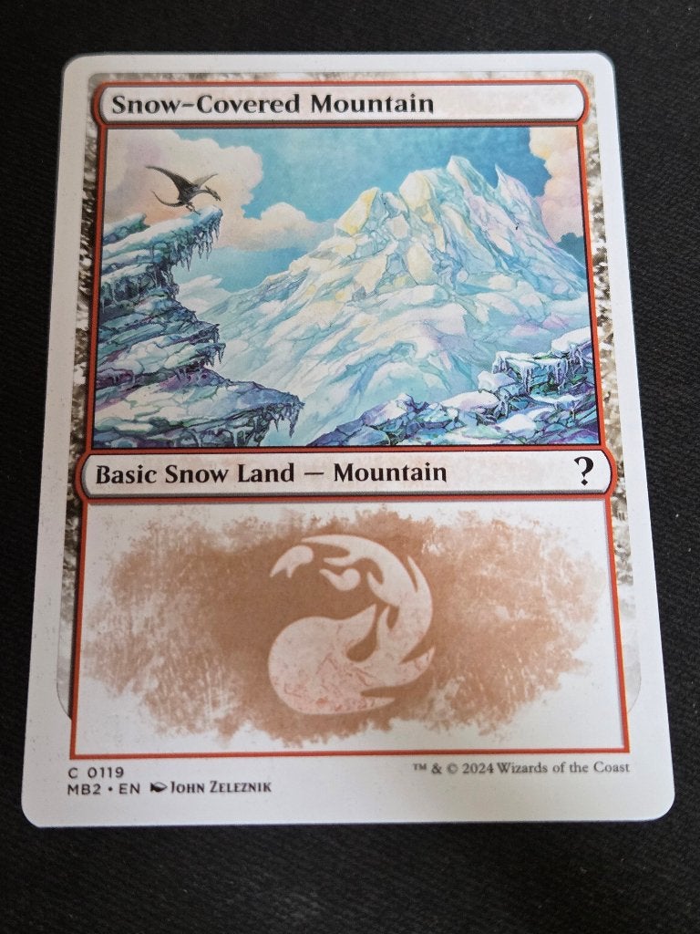 Snow-Covered Mountain, Ophalen of Verzenden, Zo goed als nieuw